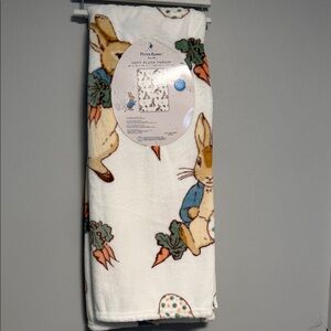 Beatrix Potter Peter Rabbit Soft Plush Throw Blanket